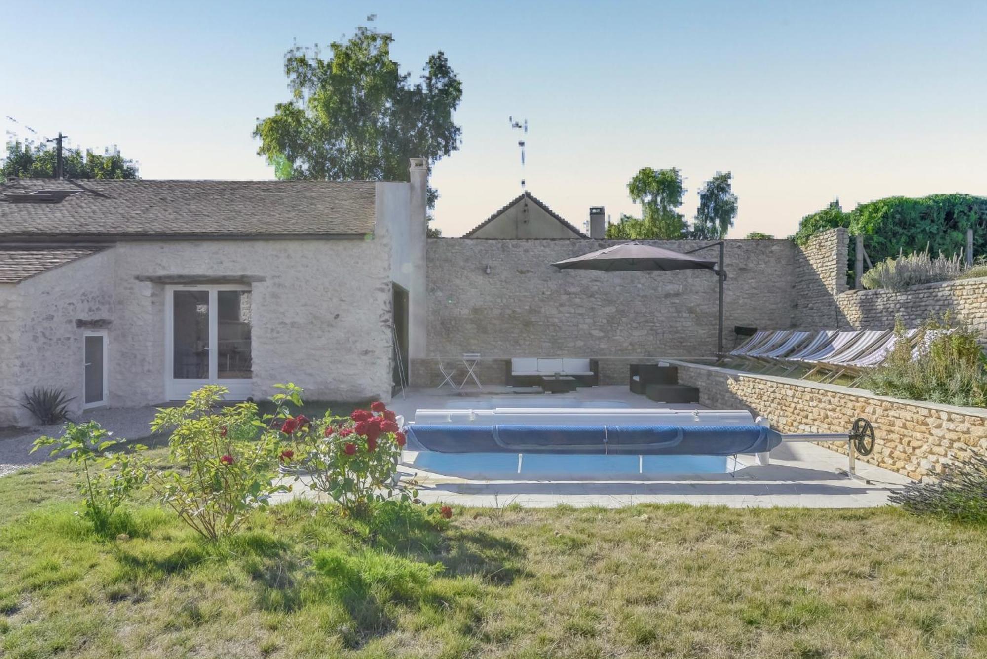 Incroyable Villa A Amponville Avec Piscine Privee. Exteriör bild